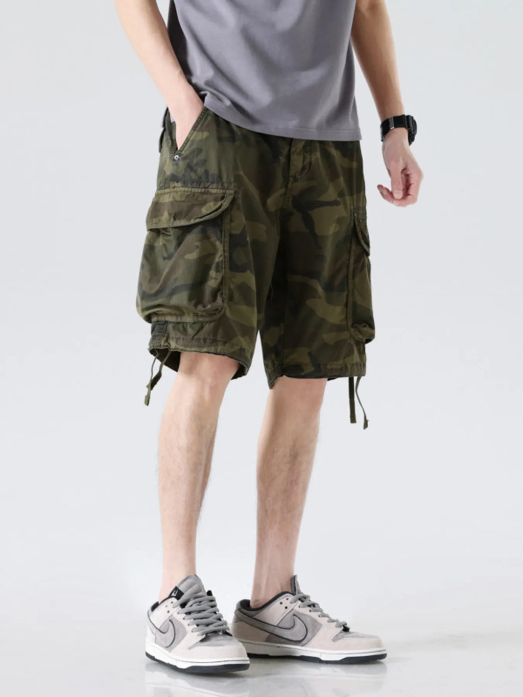 Men's Camouflage Cargo Shorts