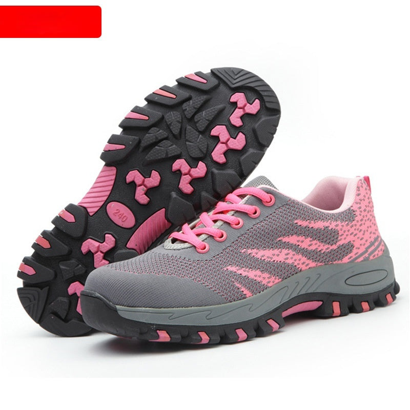 Women's Steel Toe Safety Work Shoes – Wear-Resistant, Puncture-Proof & Impact-Resistant