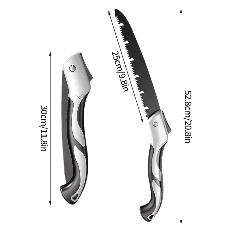Folding Pruning Saw Portable Garden Hand Saw for Pruning, Wood Cutting & Bonsai