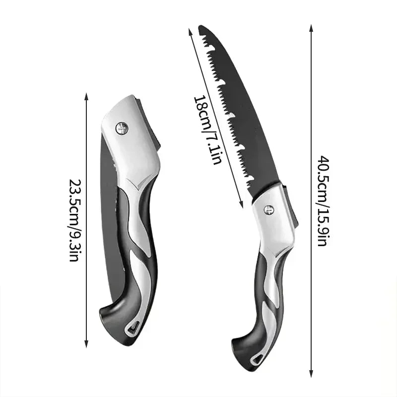 Folding Pruning Saw Portable Garden Hand Saw for Pruning, Wood Cutting & Bonsai