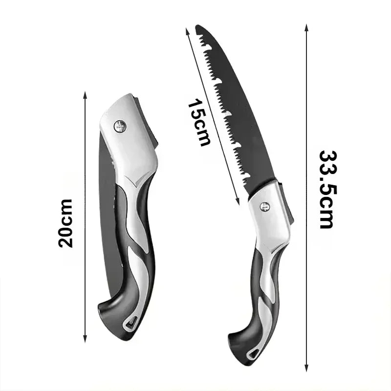 Folding Pruning Saw Portable Garden Hand Saw for Pruning, Wood Cutting & Bonsai